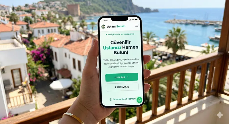 Ustam Sensin Nedir? Platform Tanıtımı