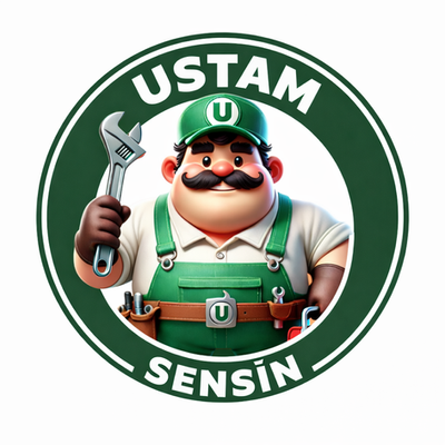 Ustam Sensin Logo